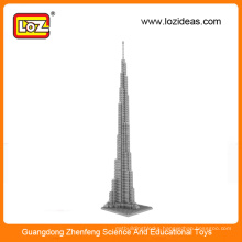 LOZ Manufacture wholesale diamond building blocksBurj Khalifa Tower UK Big Ben towet educational toys for children